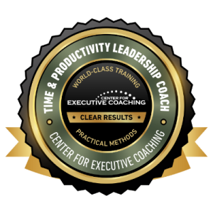 Time and Productivity Leadership Coach badge